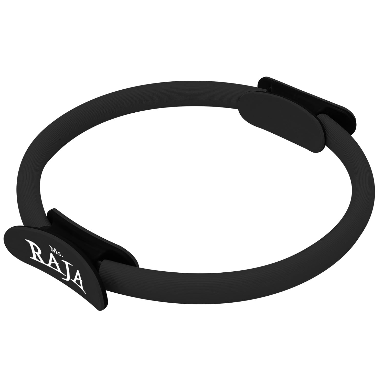 Фитнес-кольцо Кольцо для пилатеса Мини 15 дюймов Черное Белое Рейтинг Легкий Аэробные упражнения Упражнения Тонизирование Формирование Тренировка кора Легкие упражнения Диета чёрный